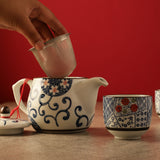 Ceramic Oriental Tea set