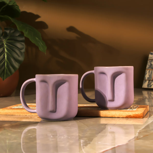 Lillac Ceramic Face Mug