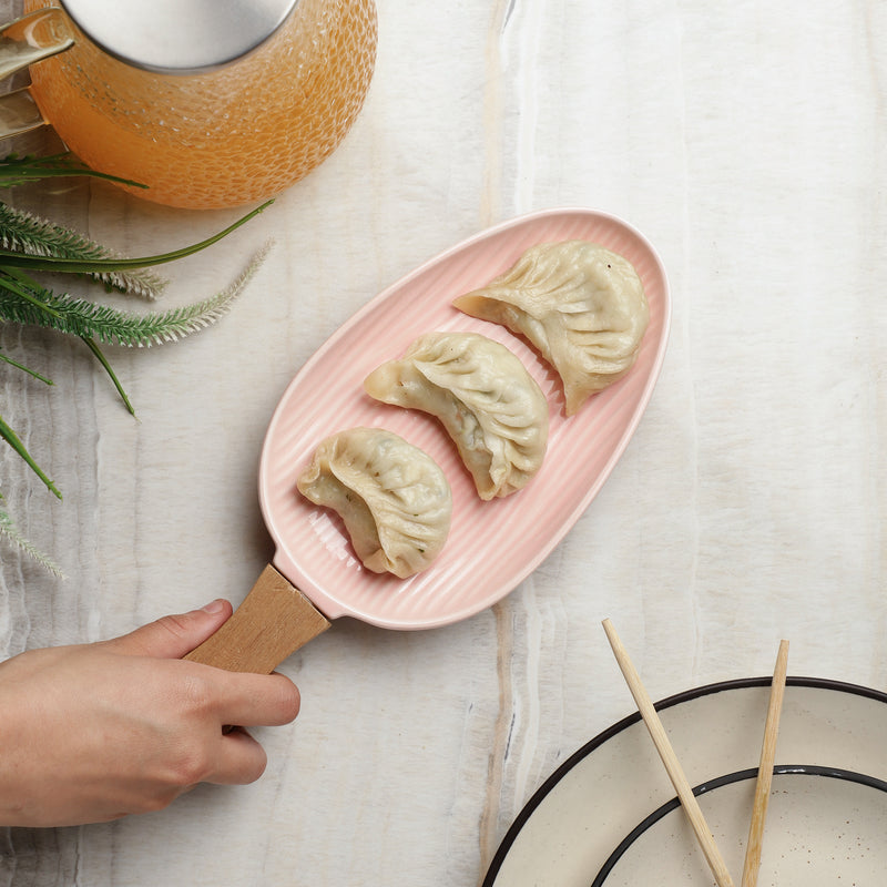 Shovel Ceramic Serving Platter- Pink