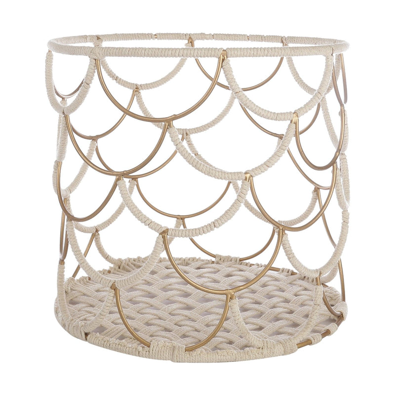 Macrame Round Multipurpose Basket