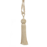 The Decor Mart Sponge Ball White Aesthetic Tassel - Pack Of 2