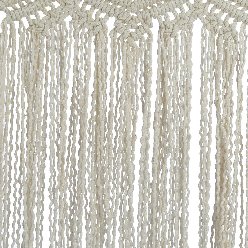 Macrame Bohemian Wall Hanging- White