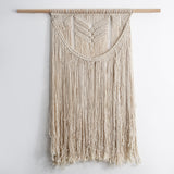 Macrame Boho Wall Hanging-White