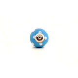 Blue Polka Drawer Knob- Set Of 4