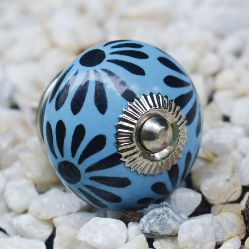 Tropical Blue Drawer Knob- Set Of 4