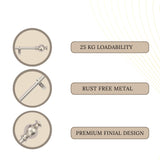 SS Typho Finial Extendable Curtain Rod SS 19MM (Hardware Included)