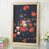 Moody Floral Canvas Painting