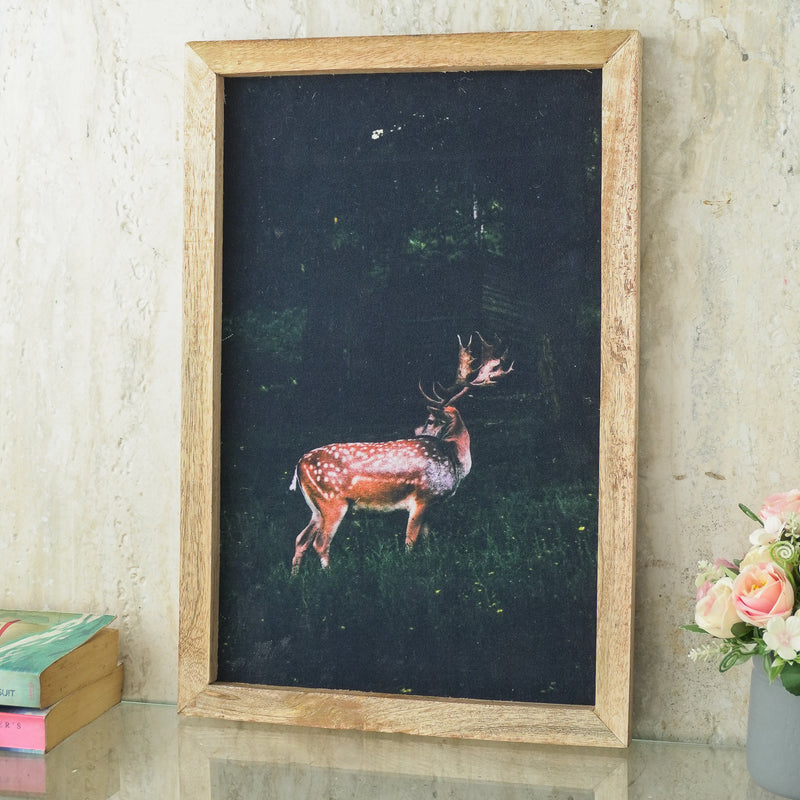 Deer Wildlife Canvas Painting