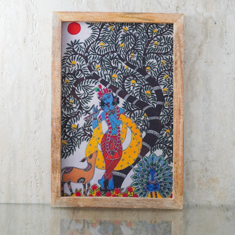 Madhubani Canvas Painting