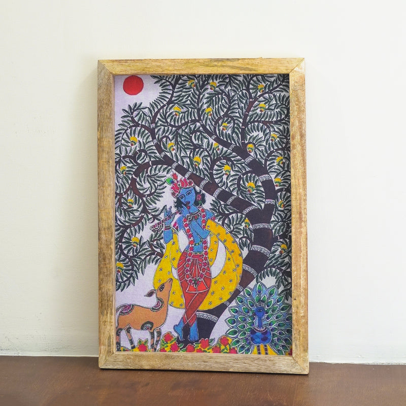 Madhubani Canvas Painting