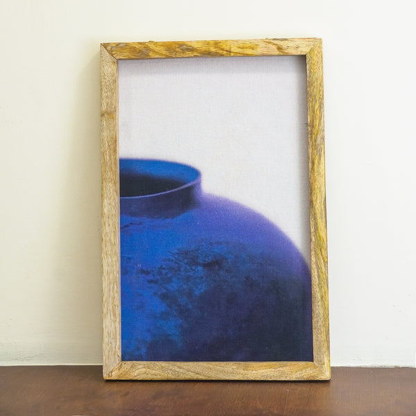 Blue Vase Canvas Painting