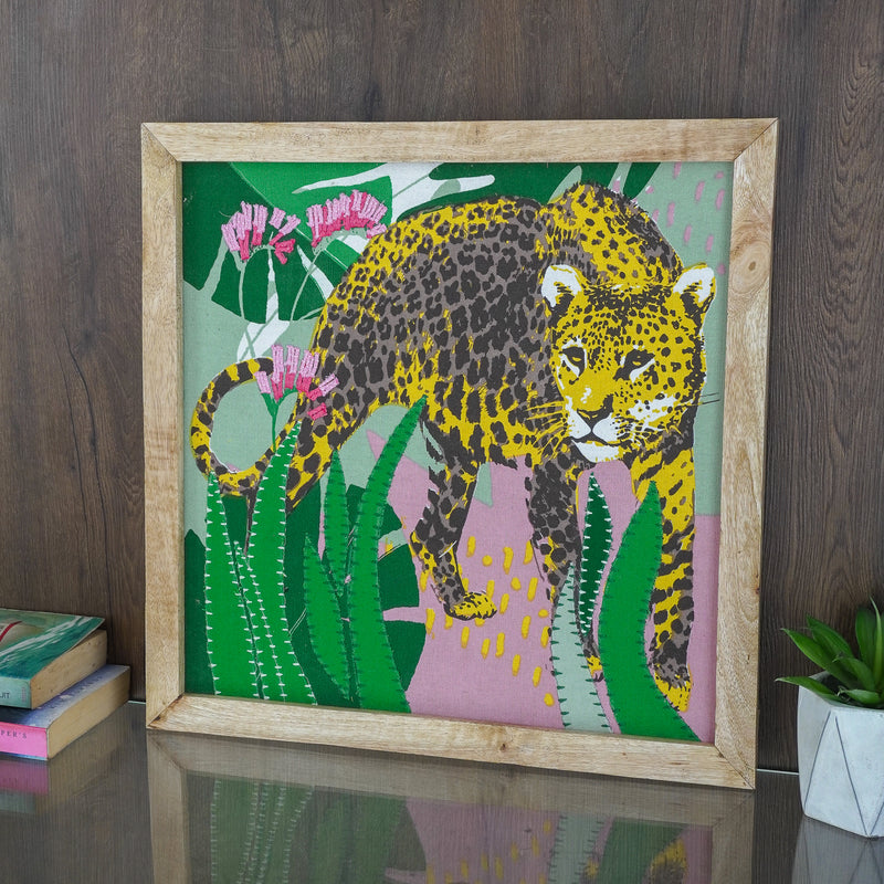 Tropical Tiger Canvas Painting