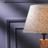 Textured Lamp With Pastel Green Shade