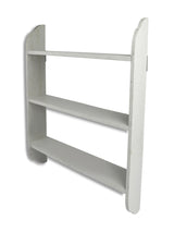 Wooden Shelf 3 Tier Wall Mounted - Grey