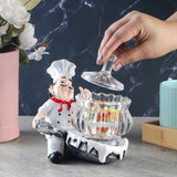 Ceramic Chef Storage Jar