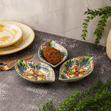 Ceramic Mini Platter(Blue) - Set of 3