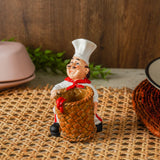 Ceramic Bistro Chef Toothpick Holder