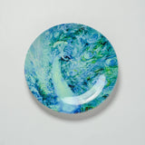 Blue Peacock Wall Plate