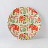 Colourful Elephant Wall Plate