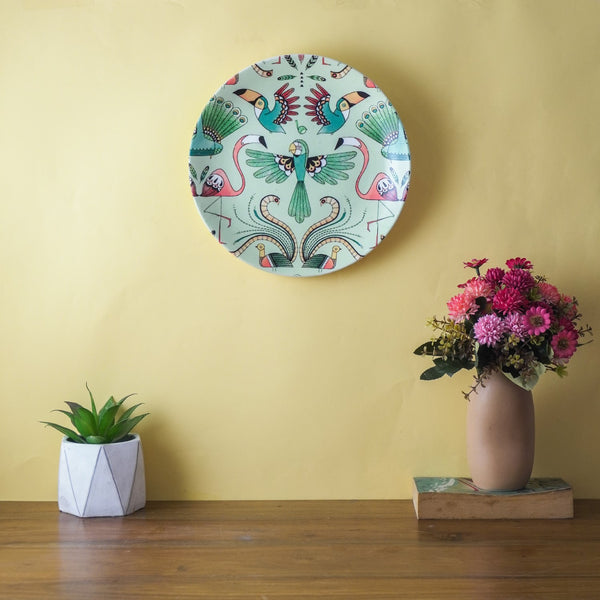 Modern Birds Wall Plate