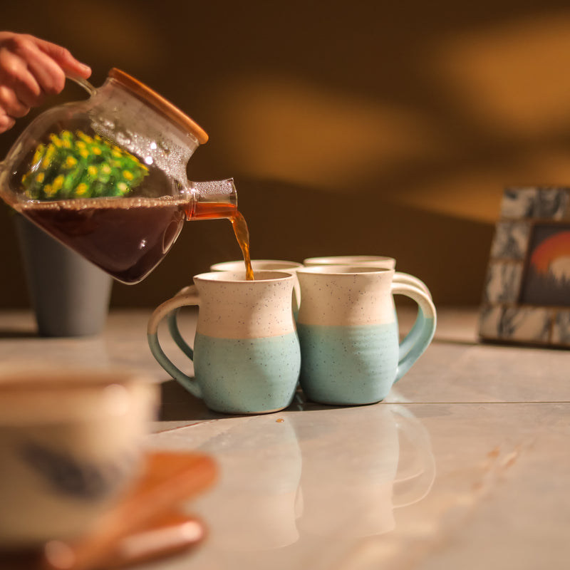 Dual-Shade Ceramic Mug