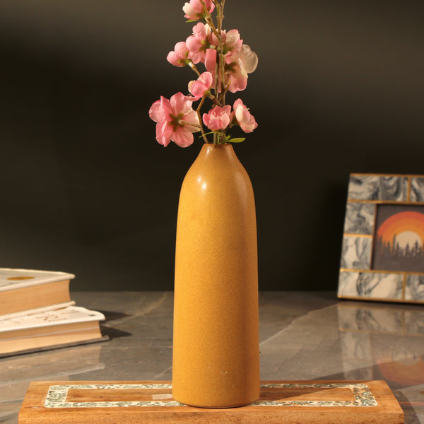 Rustic Vertical Ceramic Vase