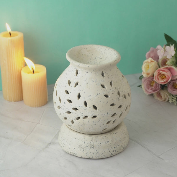 Ceramic Oil Diffuser- White