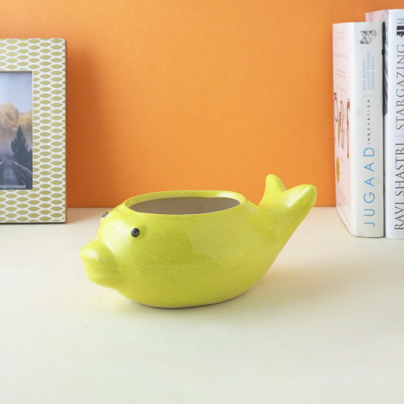 Ceramic Fish Planter