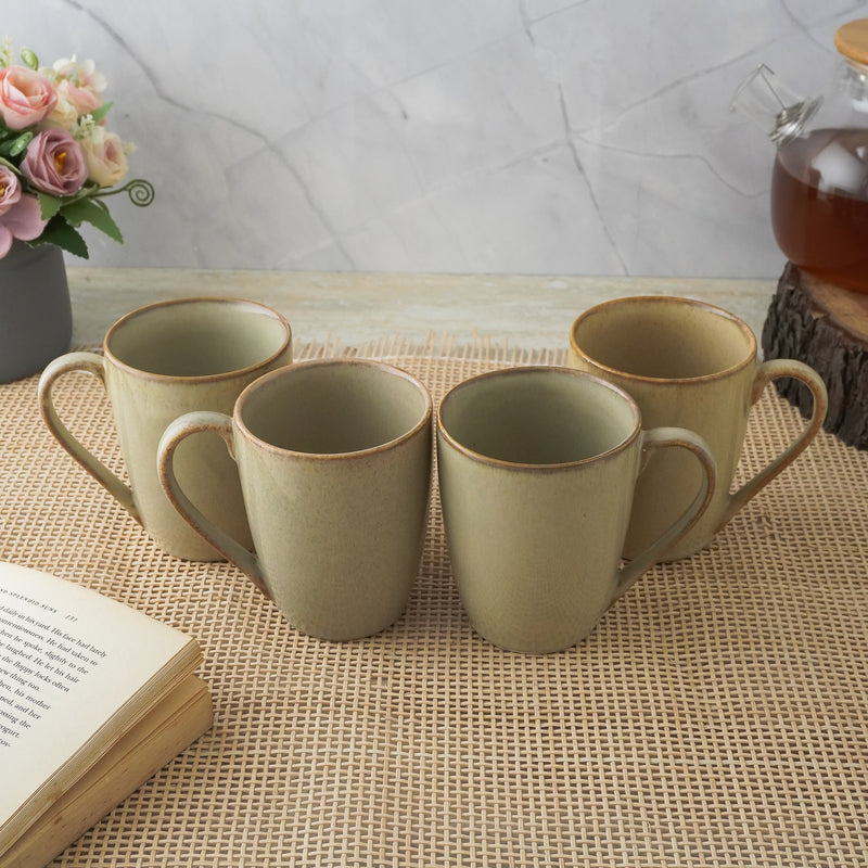 Rustic Grey Ceramic Coffee Mug