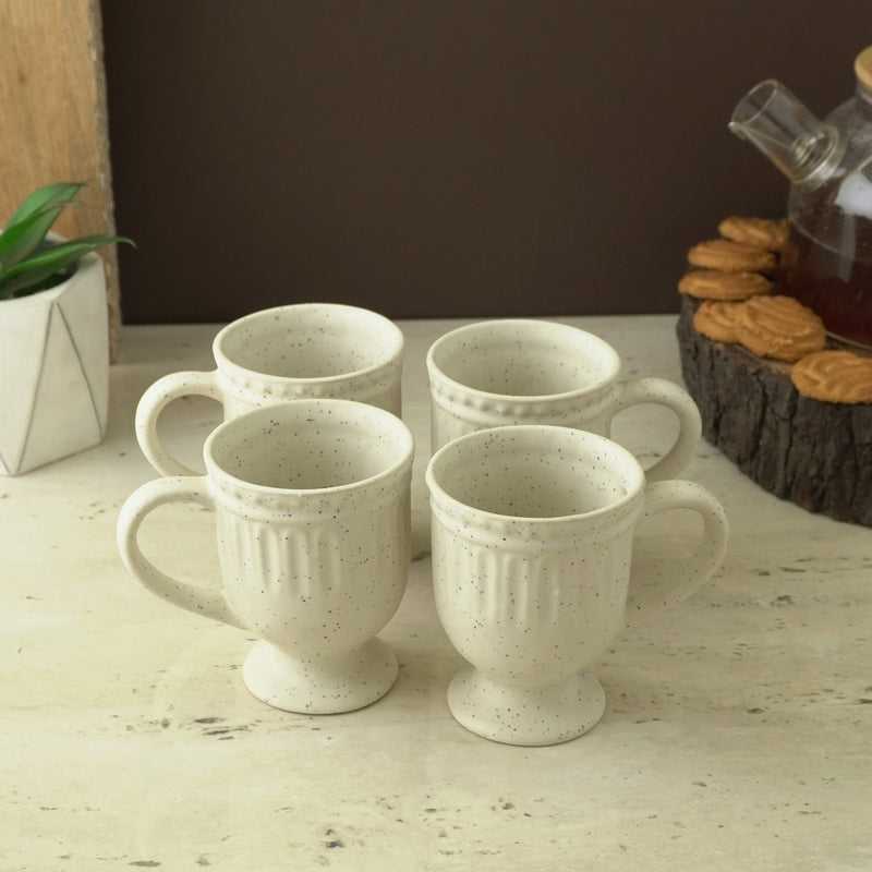 Royal White Ceramic Mug