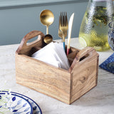 Wooden Cutlery Box- Natural