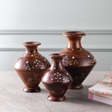 Wooden Vase- Walnut (Set of 3)