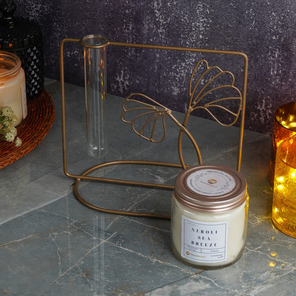 Leaf Stand and Candle GIft Hamper