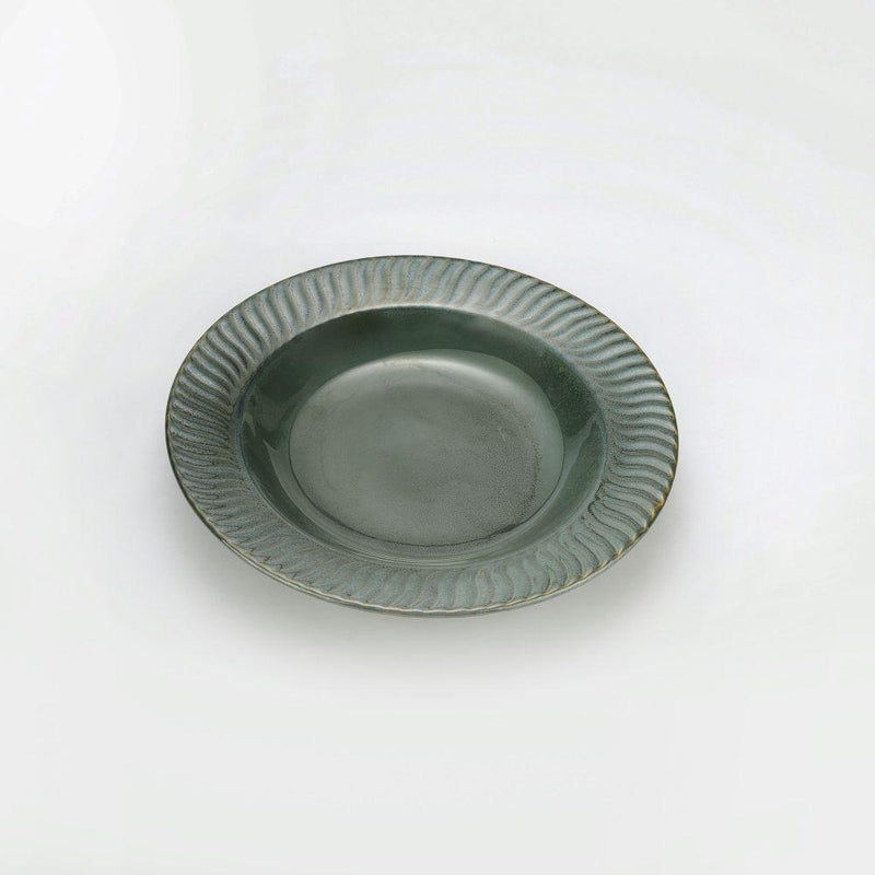 Ceramic Emerald Green Quarter Plate- Set of 4 - The Decor Mart 