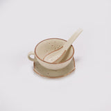 Ceramic Aesthetic Beige Soup Set - The Decor Mart 