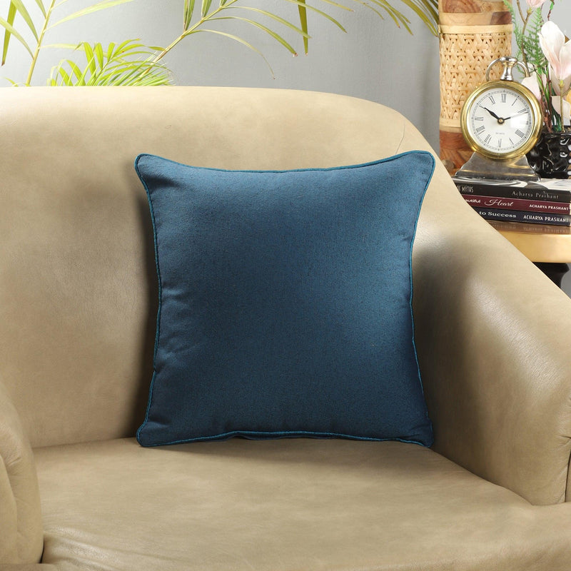 Cotton Cushion Cover- Blue (Set of 5) - The Decor Mart 