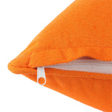 Cotton Cushion Cover- Orange (Set of 5) - The Decor Mart 
