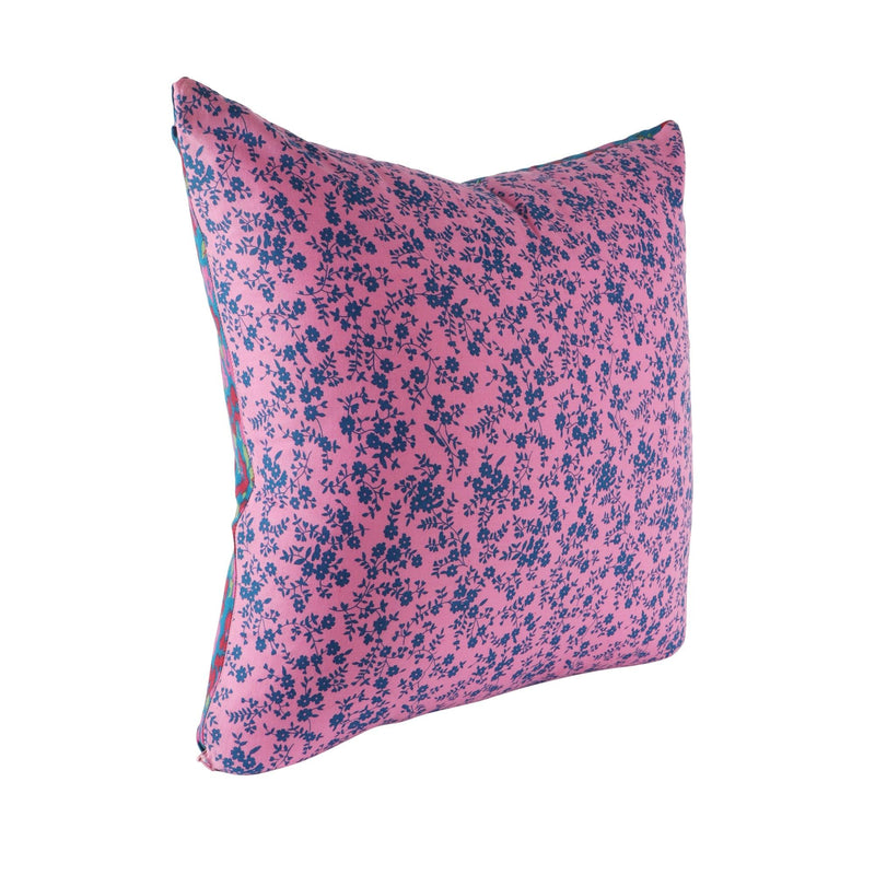 Cotton Two Way Cushion Cover- Purple & Pink (Set of 5) - The Decor Mart 
