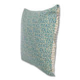 Cotton Two Way Cushion Cover- Blue & Beige (Set of 5) - The Decor Mart 