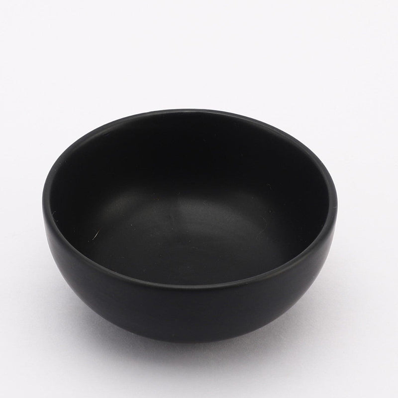 Ceramic Matte Black  Bowl- Set of 4 - The Decor Mart 