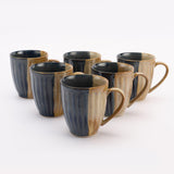 Ceramic Fusion Coffee Mug-Set Of 6 - The Decor Mart 
