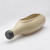 Ceramic Vintage Bottle Planter- Ivory - The Decor Mart 