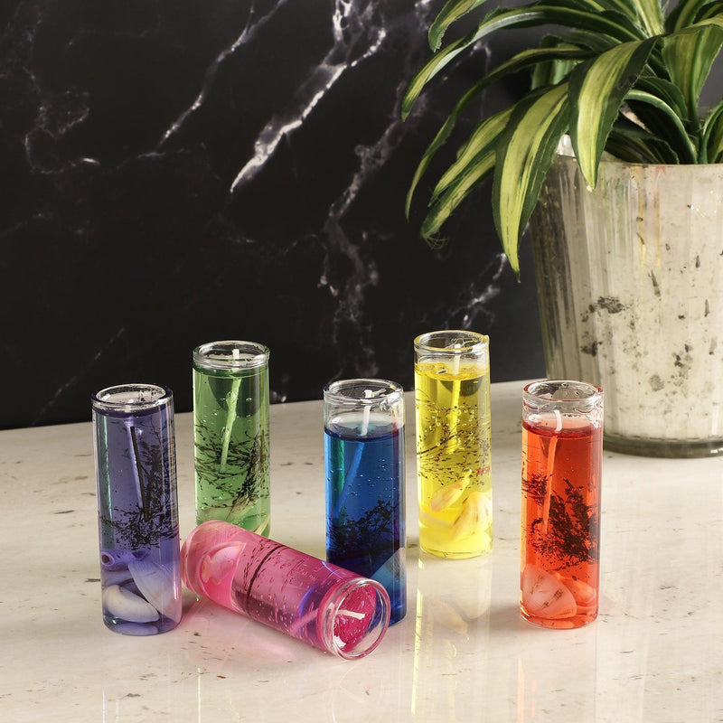 Rainbow Gel Shot Glass- Set of 6 - The Decor Mart 