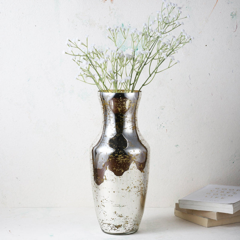 Urn Glass Vase- Gold (Large) - The Decor Mart 