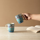 Turkish Delight Ceramic Mug Set of 2