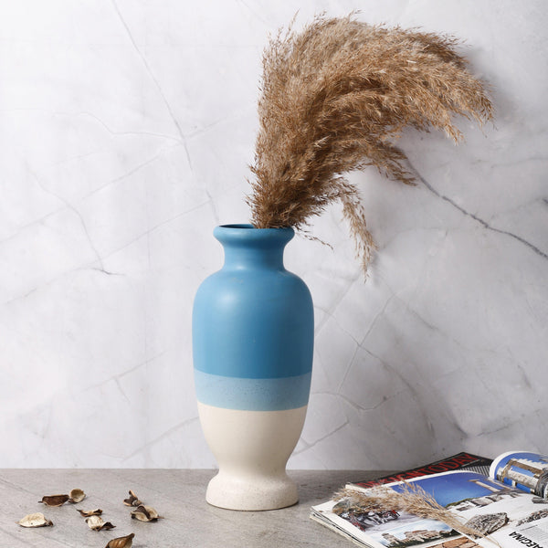 Ceramic Amphora Vase (Medium) - The Decor Mart 