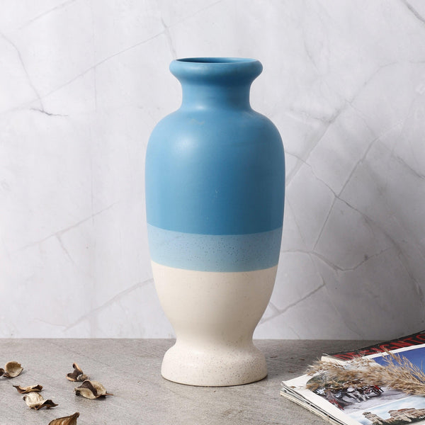 Ceramic Amphora Vase (Medium) - The Decor Mart 