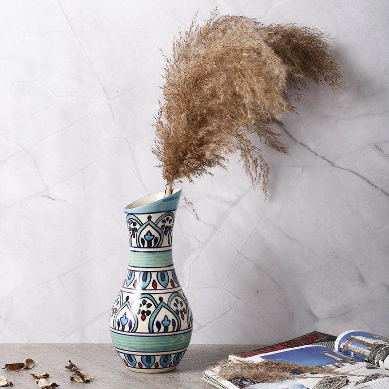 Ceramic Turkish Delite Vase (Medium) - The Decor Mart 