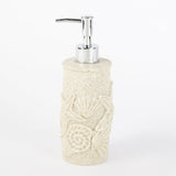 Seashell Soap Dispenser- Beige - The Decor Mart 