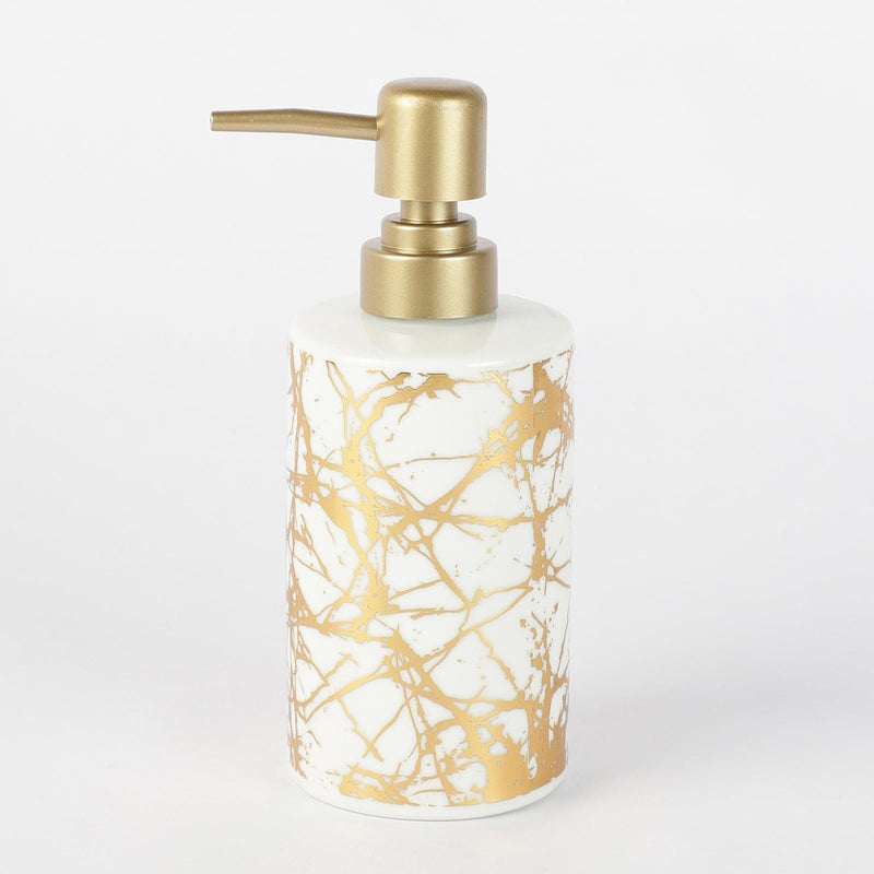 Spider Soap Dispenser- White - The Decor Mart 